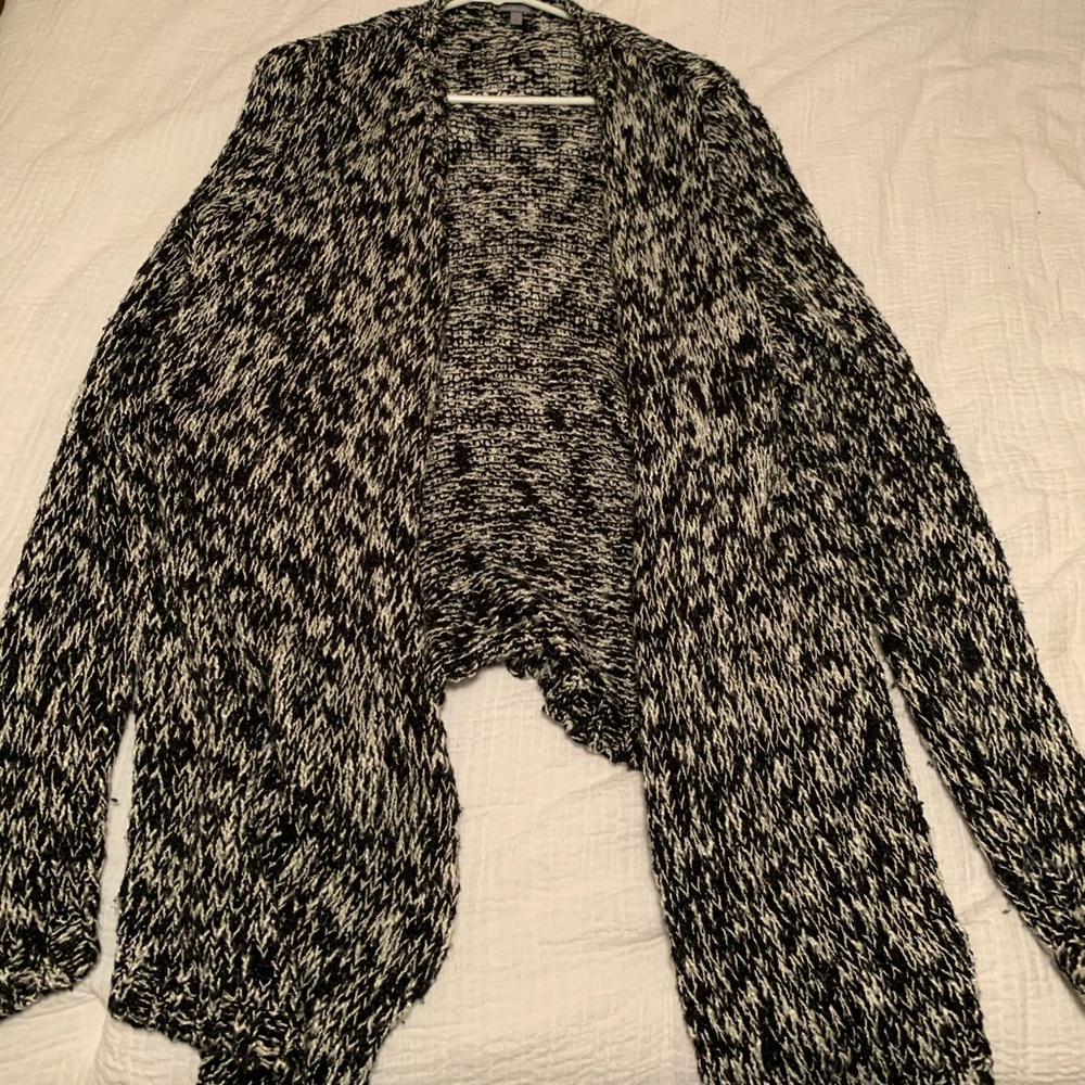 Black and White Cardigan
